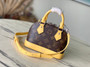 Louis Vuitton Nano Alma Monogram M83203 Yellow