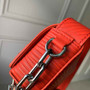 Louis Vuitton M23837 Micro Steamer Bag Epi XL Leather Red