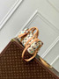 Louis Vuitton Keepall Bandoulière 25 M24849 White Monogram Canvas - Default Title - View 3