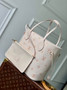 Louis Vuitton Neverfull MM Bag M14285 Eden grained cowhide leather