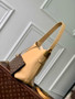 Louis Vuitton Low Key Hobo PM Bag M25354 Apricot Grained calfskin