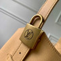 Louis Vuitton Low Key Hobo PM Bag M25354 Apricot Grained calfskin