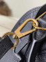Louis Vuitton Alma BB Mini Top Handle Bag M44829 Black Leather