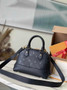 Louis Vuitton Alma BB Mini Top Handle Bag M44829 Black Leather