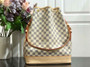 Louis Vuitton N42222 Noé Bucket Bag Damier Azur Canvas