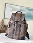 Louis Vuitton M43735 Christopher Backpack MM Monogram Canvas Black - 38 x 44 x 21 cm / Black - View 1