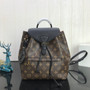 Louis Vuitton LV M45515 Montsouris PM Backpack Monogram Black
