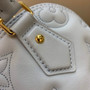 Louis Vuitton M59822 Alma BB Bubblegram Leather Bleu Glacier Blue