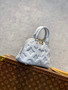 Louis Vuitton M59822 Alma BB Bubblegram Leather Bleu Glacier Blue