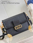 Louis Vuitton Dauphine MM Shoulder Bag M22276 Black - Default Title - View 2