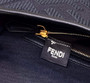 Fendi 8BR600 Baguette Black FF canvas bag
