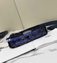Fendi Baguette Bag 8BR600 Dark and mid blue sequin bag