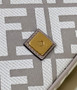 Fendi 8BR600 Baguette Gray FF canvas bag