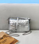 Fendi 8BS017 Baguette Mini Silver leather bag