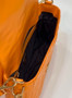 Fendi 8BR600 Baguette Orange leather bag