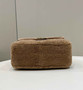 Fendi 8BR600 Baguette leather bag Tan