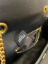Fendi 8BS017 Baguette Mini Black leather bag