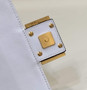 Fendi 8BS017 Baguette Mini White leather bag