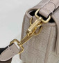 Fendi 8BR600 Baguette Pink FF canvas bag