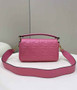 Fendi 8BR600 Baguette Red nappa leather bag
