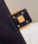 Fendi 8BR600 Baguette Black leather bag