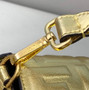 Fendi 8BR600 Baguette Gold leather bag