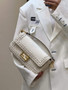 Fendi 8BR600 Baguette White leather bag