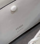 Fendi 8BR600 Baguette White leather bag