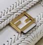 Fendi 8BR600 Baguette White leather bag