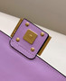 Fendi 8BS017 Baguette Mini leather bag light purple