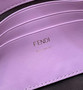 Fendi 8BS017 Baguette Mini leather bag light purple