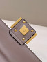 Fendi 8BS017 Baguette Mini leather bag gray