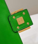 Fendi 8BR600 Baguette Dark Green leather bag