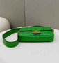 Fendi 8BR600 Baguette Dark Green leather bag
