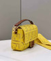 Fendi 8BR600 Baguette Jacquard FF bag Yellow