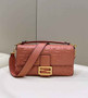 Fendi 8BR771 Baguette Large Pink leather bag