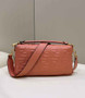 Fendi 8BR771 Baguette Large Pink leather bag