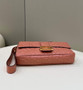 Fendi 8BR771 Baguette Large Pink leather bag