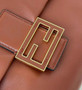 Fendi Mamma Baguette Medium Bag 8BR833 brown leather