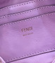 Fendi 8BS049 Mini Baguette 1997 Purple leather and sequinned bag