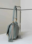 Fendi Mamma Baguette Medium Bag 8BR833 blue leather