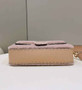 Fendi 8BR600 Baguette leather bag in Pink