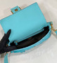 Fendi 8BR600 Baguette Bag embroidered with blue sequins