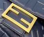 Fendi 8BR600 Baguette Navy Blue leather bag