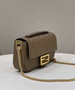 Fendi 8BS017 Baguette Mini Brown leather bag