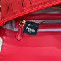 Fendi 8BR600 Baguette Bag embroidered with red sequins