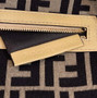 Fendi 8BR600 Baguette Black raffia back with crocheted FF