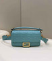 Fendi 8BR600 Baguette Mint green nappa leather bag