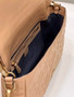 Fendi 8BR771 Baguette Large Dark Beige leather bag