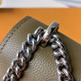 Louis Vuitton Mylockme Chain Bag M51418 Black Green Leather - Default Title - View 7